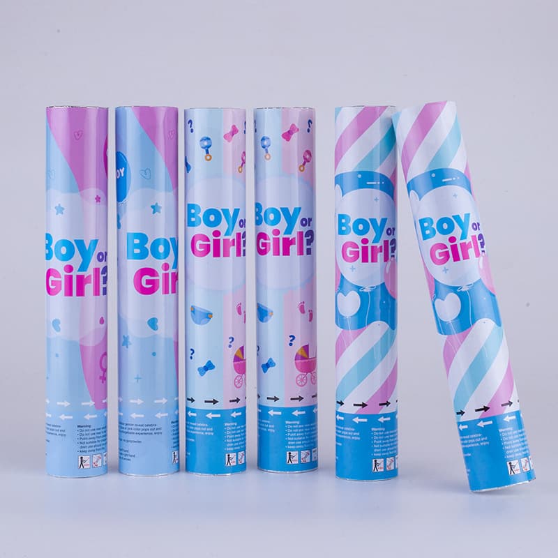 ConfettiGo Gender Reveal Cannons – Eco-friendly & OEM ConfettiGo Gender Reveal Cannons – Eco-friendly & OEM