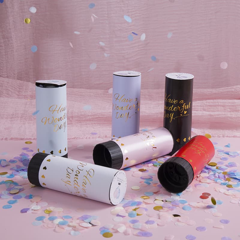 ConfettiGo Canons Miniatures Premium – Imprimés & Écologiques