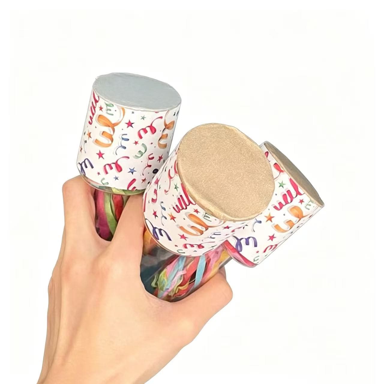 ConfettiGo 30-Head Spider Silk Hand-Throw Confetti Streamers