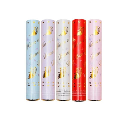 ConfettiGo Cañones de Confeti Aromáticos con Fragancia Floral Natural para Celebraciones Románticas