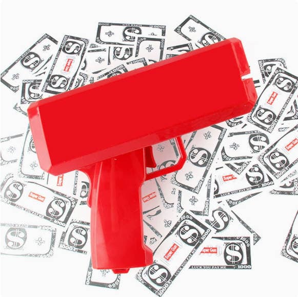 ConfettiGo Pistolet à Argent Électrique - Pulvérisateur Haute Vitesse pour Fêtes et Événements ConfettiGo Pistolet à Argent Électrique - Pulvérisateur Haute Vitesse pour Fêtes et Événements