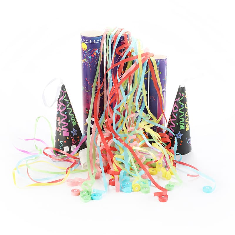 ConfettiGo Popper à Confettis à Ressort - Accessoire de Célébration Sûr et Écologique