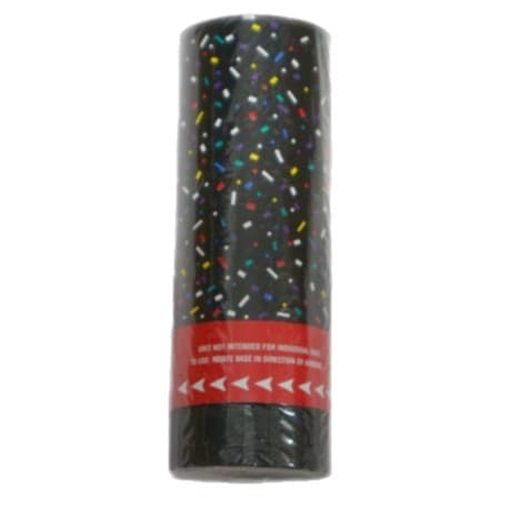 ConfettiGo Colorful Ribbon Confetti Poppers - Handheld Spring Cannons