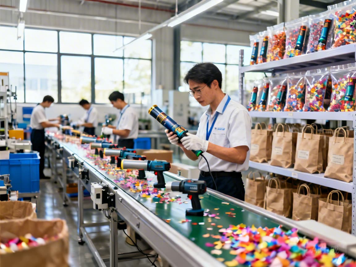 Feiern weltweit auf ein neues Level heben: Partnerschaft mit Chinas führendem B2B-Konfettikanonen-Hersteller