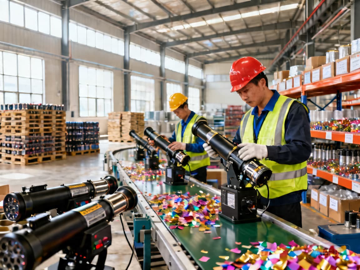 Comment un fournisseur direct d'usine de canons à confettis B2B à Weifang en Chine favorise l'évolutivité de votre entreprise de fournitures pour célébrations
