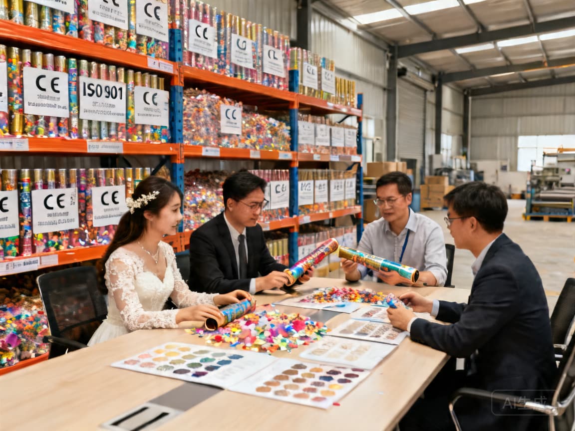 Éliminez les ruptures de stock de fournitures de fête et augmentez vos marges : Partenariat avec un fournisseur de canons à confettis B2B de confiance