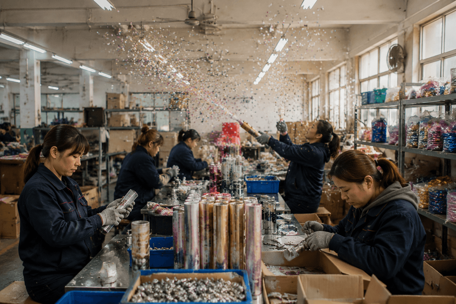 B2B彩纸礼花炮优势：品质、定制与盈利能力